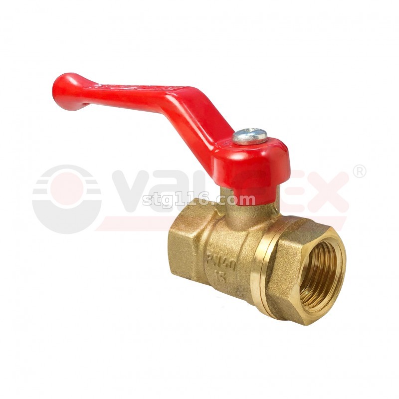 Кран лат. шаровый (вр/вр) 1/2" (бабочка) 11Б27п1