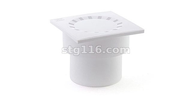 Трап кан.110 (150*150) прямой. белый Мосполимер