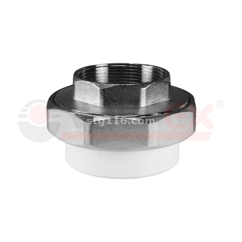 Муфта пп раз. (в.р.) 25 х 1/2" (Американка) Valfex ЛАТУНЬ (25/125)